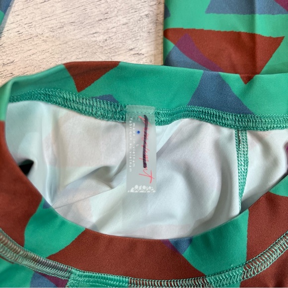 Free People Movement "Make Way" Printed Rasher Sport Top Size L - Picture 7 of 13